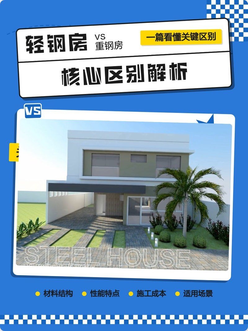 重鋼和輕鋼別墅哪個更安全（重鋼和輕鋼別墅哪個更安全，） 行業(yè)新聞 第2張