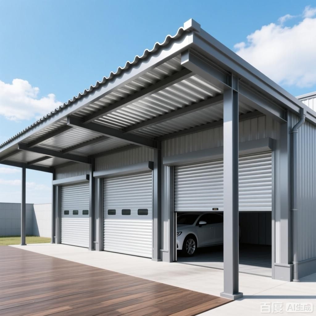 如何設(shè)計(jì)一個(gè)防風(fēng)雨的車棚？（如何設(shè)計(jì)一個(gè)防風(fēng)雨的車棚生成的四張圖片均圍繞防風(fēng)雨） 行業(yè)新聞 第2張