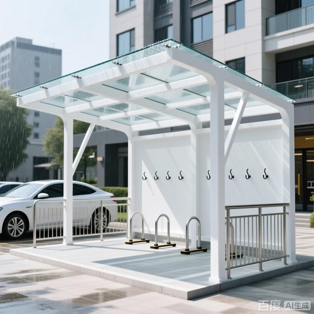 如何設(shè)計(jì)一個(gè)防風(fēng)雨的車棚？（如何設(shè)計(jì)一個(gè)防風(fēng)雨的車棚生成的四張圖片均圍繞防風(fēng)雨） 行業(yè)新聞 第3張