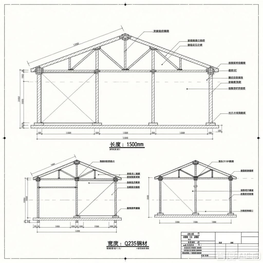 如何繪制桁架結(jié)構(gòu)設(shè)計圖？（如何繪制桁架結(jié)構(gòu)設(shè)計圖生成的四張桁架結(jié)構(gòu)設(shè)計圖） 行業(yè)新聞 第1張