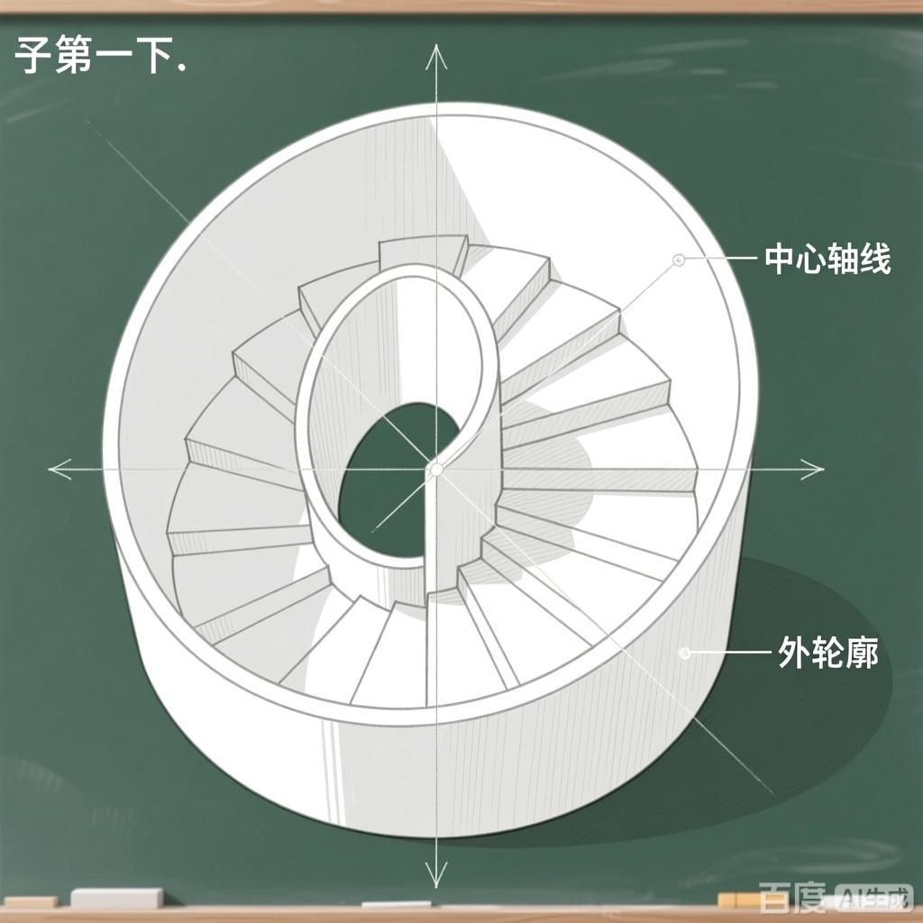 如何畫螺旋樓梯的透視圖？（如何畫螺旋樓梯的透視圖） 行業(yè)新聞 第1張